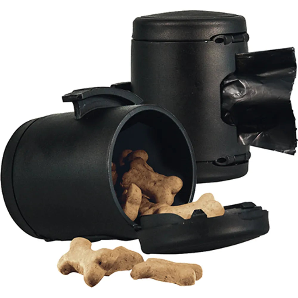 Flexi Multi Box – Smidig Förvaring för Godis eller Bajspåsar 🐶🖤
