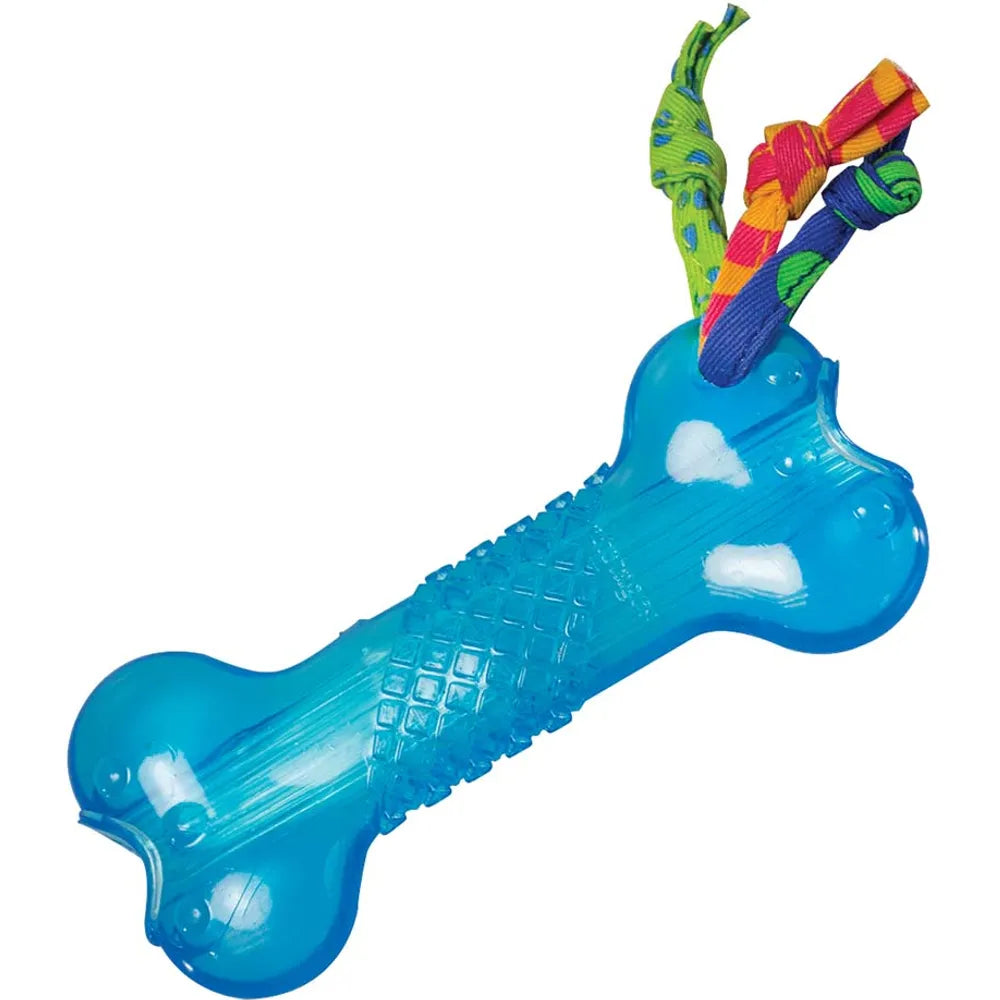 Petstages Orka Bone – Tuggleksak i tålig plast med rep 🦴💦