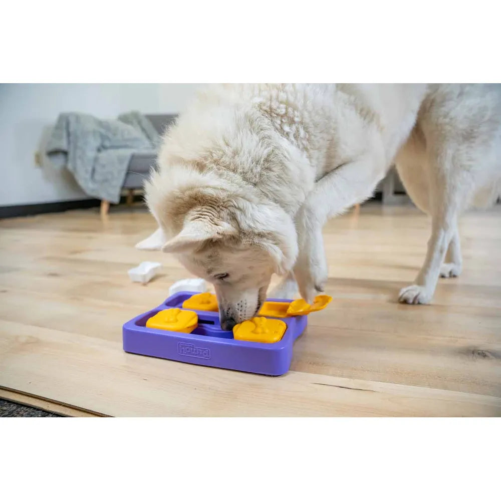 Nina Ottosson Dog Brick Small – Aktiveringsspel för Hund (Nivå 2) 🧠🔓