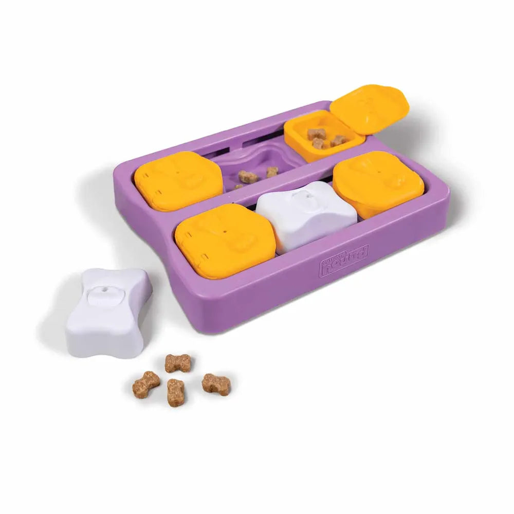 Nina Ottosson Dog Brick Small – Aktiveringsspel för Hund (Nivå 2) 🧠🔓