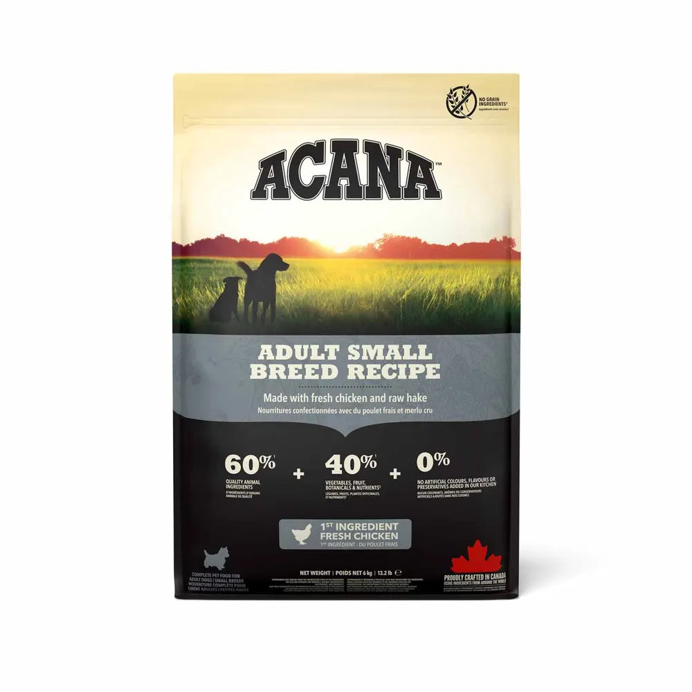 đâđŠș ACANA Adult Small Breed Recipe â Liten hund, stort nĂ€ringsbehov! đđœïž