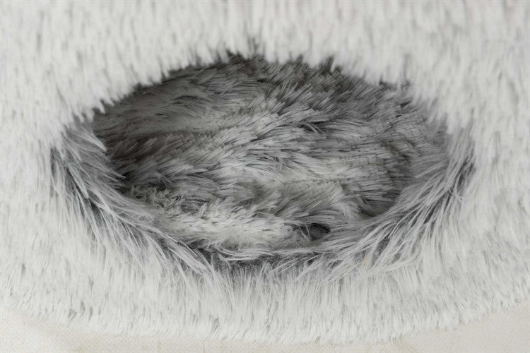 Klösmöbel Harvey 73 cm – Fluffig Designbomb med Bädd & Grotta! 🐾☁️❄️