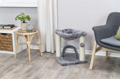 Klösmöbel Baza (med ryggborste) – Fluff, Klös & Massage i Ett! 🪮🐾💆‍♂️✨