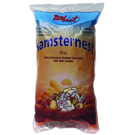 Hamsterbädd Vadd Mix 30g – Färgglad fluff för små favoriter 🐹🎨