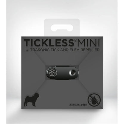 Tickless Pet Mini – laddbart skydd mot fästingar & loppor (svart/orange) ⚡🐾