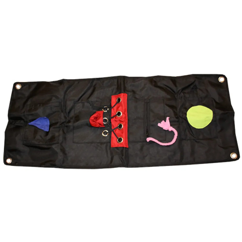 Dog Club Aktiveringsmatta 100×40 cm – Låt hjärnan jobba med former, färger & nosarbete! 🧠🐶