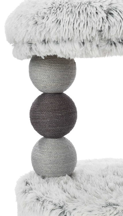 Klösmöbel Harvey 73 cm – Fluffig Designbomb med Bädd & Grotta! 🐾☁️❄️