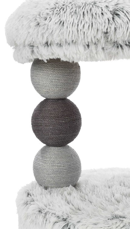 Klösmöbel Harvey 73 cm – Fluffig Designbomb med Bädd & Grotta! 🐾☁️❄️